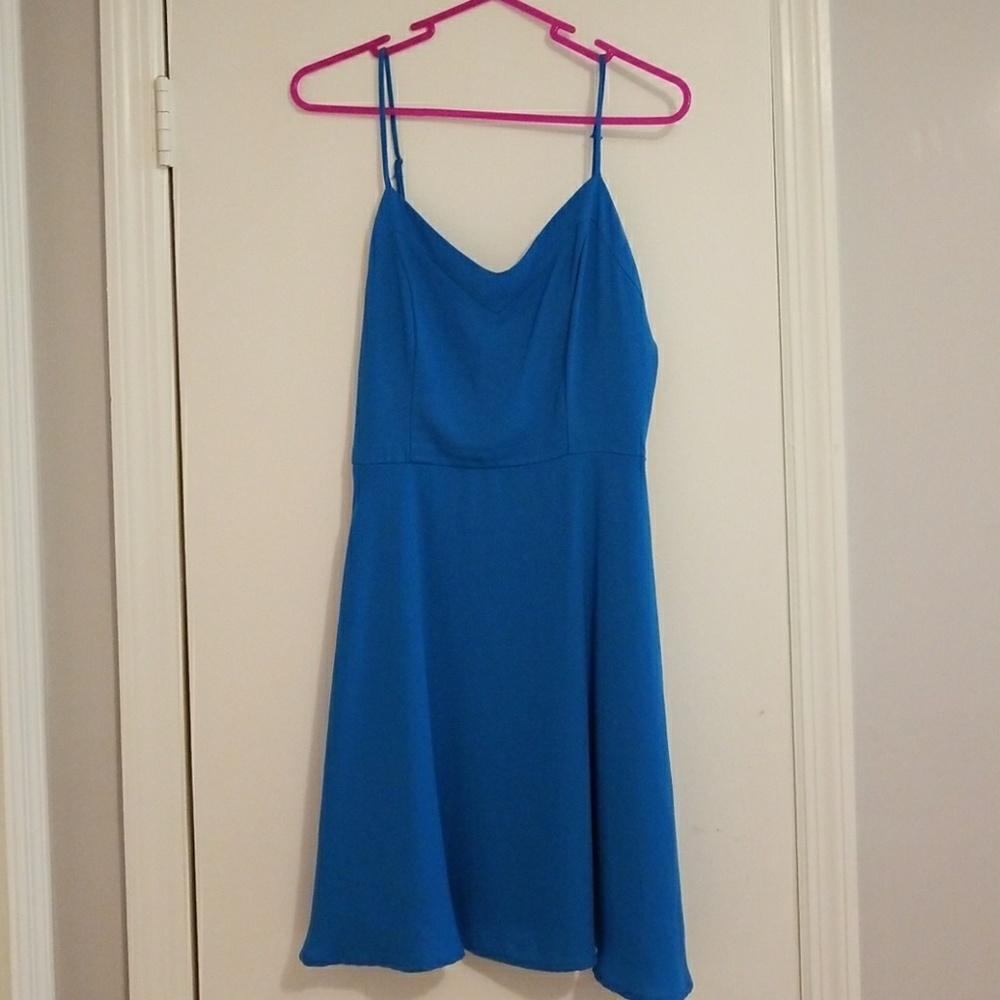 Everly Blue Mini Dress